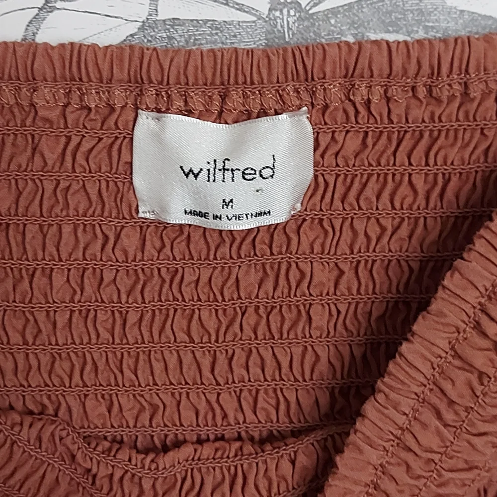 Wilfred Terracotta Crop Top - Picture 5 of 7